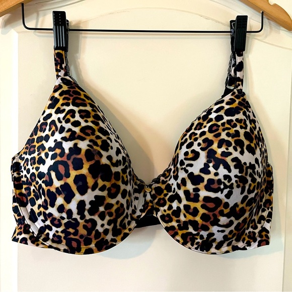 Pearl by Venus Animal Print Luxury Underwire padded Bra Size 40 DD - Picture 1 of 11